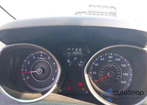 2013 Hyundai Elantra Limited from USA, damaged, VIN KMHDH4AE3DU556826